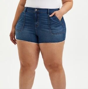 14 - Torrid | VINTAGE STRETCH HIGH-RISE SHORT - 3.5"